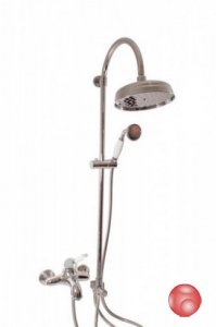 Душевая стойка Rav Slezak Labe L554.5/3LSM бронза