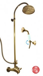 Душевая стойка Rav Slezak L081.5/3LSM бронза