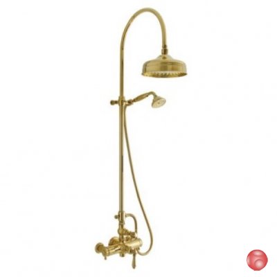 Душевая стойка Nicolazzi 5712WS.GB20 золотая латунь