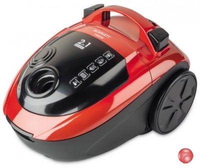 Пылесос с мешком Scarlett SC-VC80C88 красный