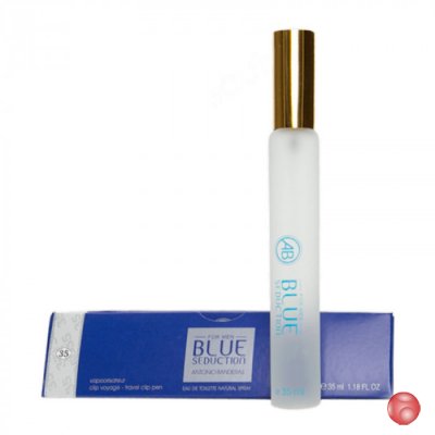 Antonio Banderas Blue Seduction edp для мужчин 35 мл ручка