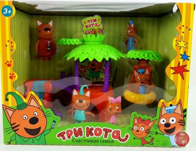ИГРОВОЙ НАБОР «ТРИ КОТА»