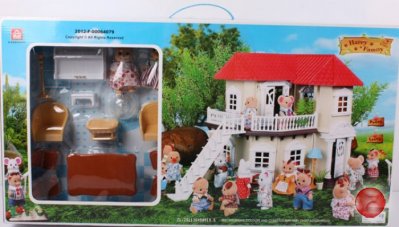 Игровой набор домик с аксессуарами