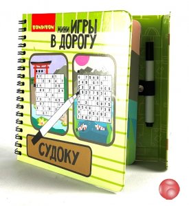 Компактные развивающие игры в дорогу СУДОКУ