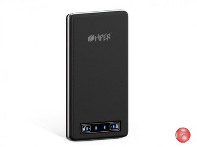 Мобильный аккумулятор Hiper PowerBank XP10500 черный
