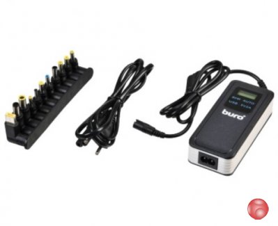 Адаптер питания BURO BUM-0065A90 Black