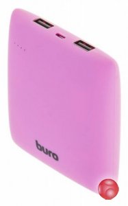 Мобильный аккумулятор BURO RA-7500PL-PU Pillow фиолетовый