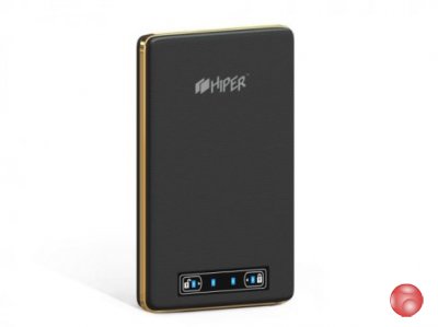 Мобильный аккумулятор Hiper PowerBank XP17000 черный