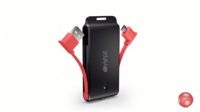 Мобильный аккумулятор Hiper PowerBank QUAD1500 черный