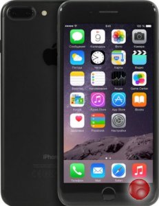 Смартфон APPLE iPhone 7 PLUS 32GB Black MNQM2RU/A