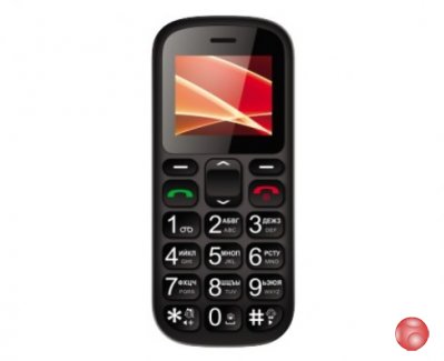 Мобильный телефон Vertex С305 Black/Orange