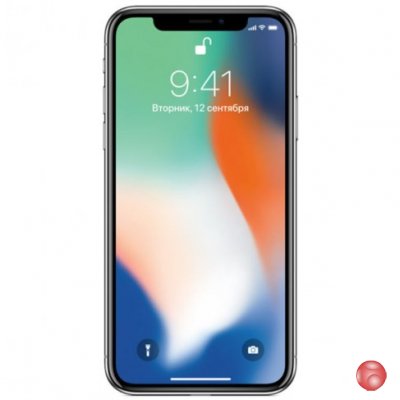 Смартфон APPLE iPhone X 64GB Silver MQAD2RU/A