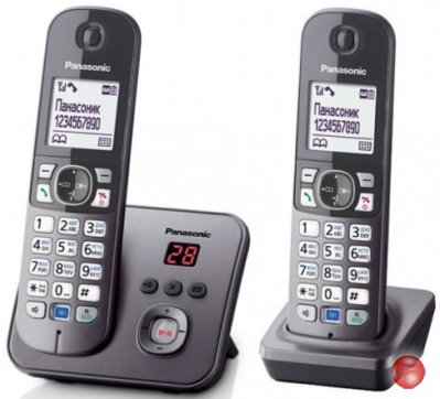 Радиотелефон Panasonic KX-TG 6822RUM