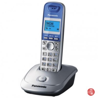 Радиотелефон Panasonic KX-TG2511RUS серебристый