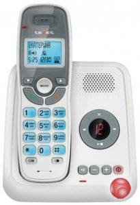 Радиотелефон TEXET TX-D6955А Dect белый