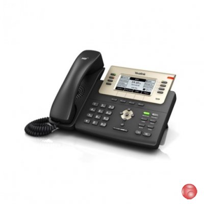 Телефон Yealink SIP-T42S черный