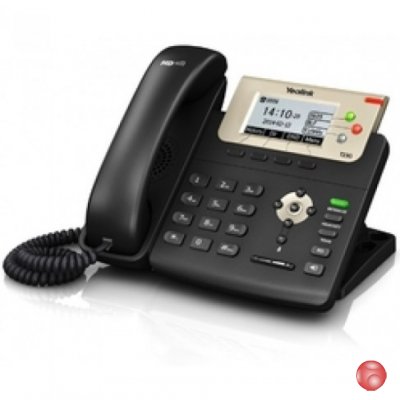 Телефон Yealink SIP-T23G SIP-телефон, 3 линии, PoE, GigE
