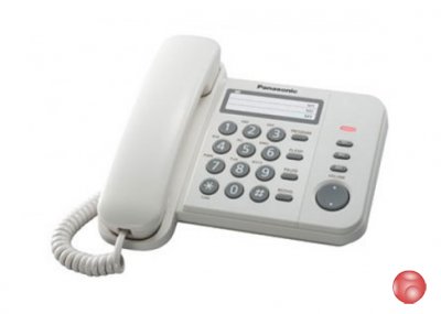Телефон Panasonic KX-TS2352RUW