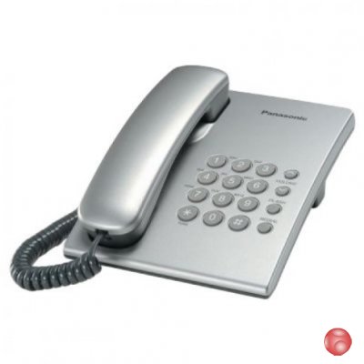 Телефон Panasonic KX-TS2350RUS серебристый