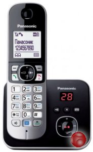 Радиотелефон Panasonic KX-TG6821RUB черный