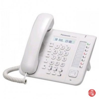 Телефон системный IP Panasonic KX-NT551RU белый