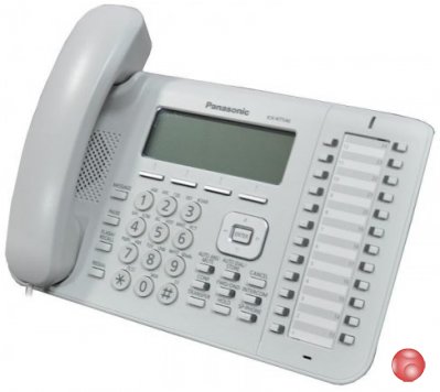 Телефон системный IP Panasonic KX-NT543RU белый