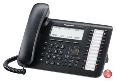 Телефон Panasonic KX-DT546RUB черный