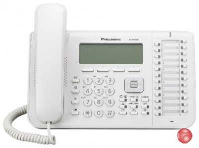 Телефон Panasonic KX-DT546RU белый