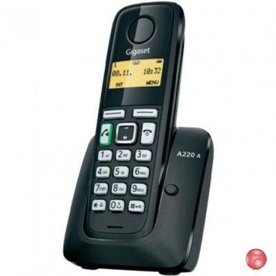 Радиотелефон Siemens DECT GIGASET A220 black