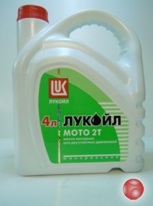 Масло для мотоциклов ЛУКОЙЛ МОТО-2Т (4л) 2-х тактное