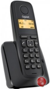 Телефон GIGASET A120A Black (DECT, автоответчик)