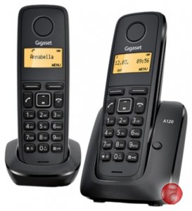 Телефон GIGASET A120 DUO RUS (две трубки)