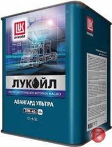 Масло моторное ЛУКОЙЛ Авангард Ультра 10w40 18 л (бидон) 187785