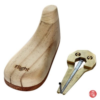 FLIGHT FJH-12 Octo - Варган; Размер: 10 см; Длина язычка: 7,6 см; Состав: Латунь; В комплекте деревя...