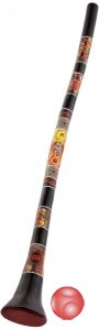 MEINL PROFDDG1-BK - диджериду, черный, 145 см, тональность D, фибергласс