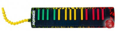HOHNER AirBoard Rasta 32 - духовая мелодика 32 клавиши, медные язычки, пластиковый корпус, цвет (C94...