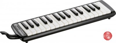HOHNER Student 32 Black - духовая мелодика 32 клавиши, медные язычки, пластиковый корпус, черный цве...