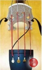 KNA DB-1 - звукосниматель для контрабаса, пассивный, разъем 1/4" джек
