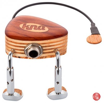KNA VV-1 - звукосниматель для скрипки / альта, пассивный, разъем 1/4" джек
