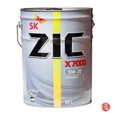 Масло моторное ZIC X7000 5w30 20л 192605