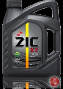 Масло моторное ZIC X7 DIESEL 5W30 син (6л) 172610