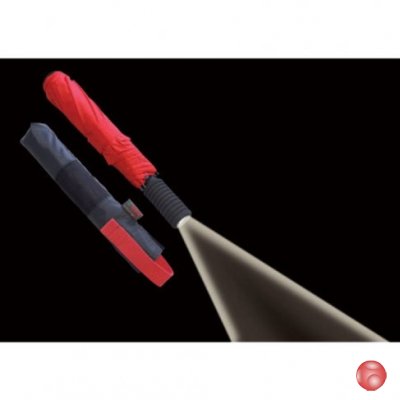 Зонт туристический Euroschirm Light trek flashlite red